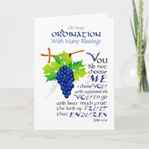 priesterwijding Kaart