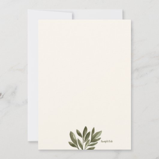 priesterwijding kaart (Achterkant)