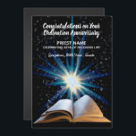 Priesterwijdingsjubileum - ELK AANTAL JAAR Gewijd Kaart<br><div class="desc">Elegante moderne uitnodigingen die voor elke gelegenheid gebruikt kunnen worden. Pas de tekst aan om aan uw behoeften te voldoen.</div>