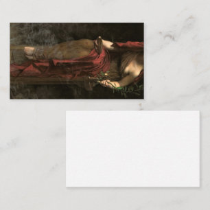 Priestess of Delphi, 1891 by John Collier Visitekaartje