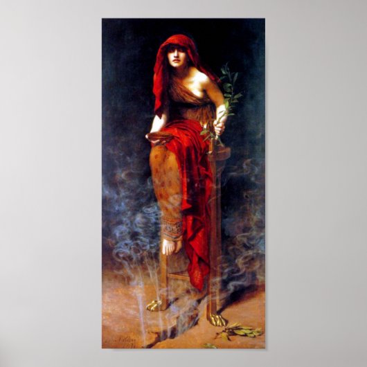 Priestess of Delphi ~ Poster (Voorkant)