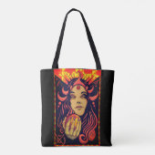 Priestess of Mars Tote Bag (Achterkant)