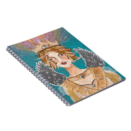 Priestess Paloma Angel Faith Gratitude Journal Notitieboek (Rechterzijde)