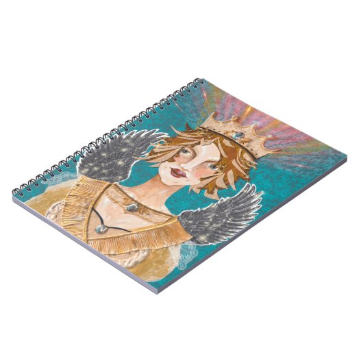 Priestess Paloma Angel Faith Gratitude Journal Notitieboek (Linkerzijde)