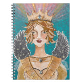 Priestess Paloma Angel Faith Gratitude Journal Notitieboek (Voorkant)