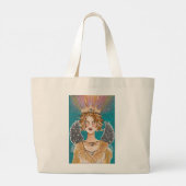 Priestess Paloma Blonde Angel Princess Canvas tas (Achterkant)