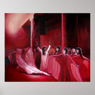 Priestessen van de bloedmysterie poster