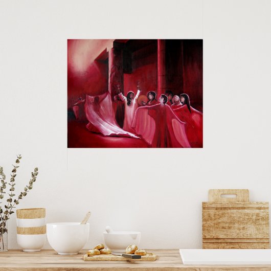 Priestessen van de bloedmysterie poster (Keuken)