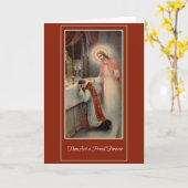 Priesthood Jubileum Priest Ordination Jesus Kaart (Gele Bloem)