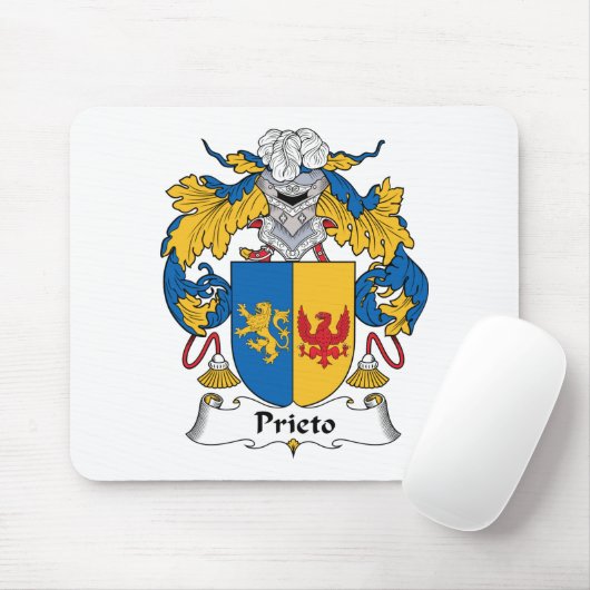 Prieto Family Crest Muismat (Met muis)