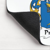 Prieur Family Crest Muismat (Hoek)