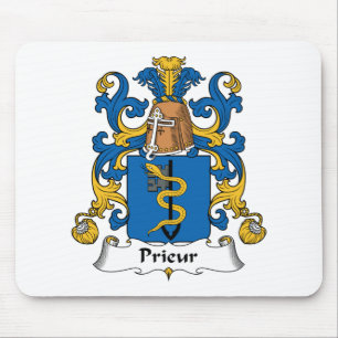 Prieur Family Crest Muismat