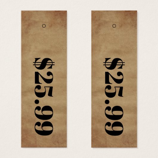 Prijs Alleen karton Skinny Clothing Hang Label Mini Visitekaartjes (Voorkant /achterkant)