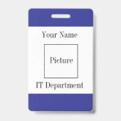 Prijs badge tag (Achterkant)
