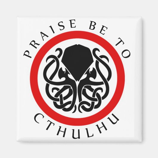 Prijs BE naar Cthulhu Magneet (Voorkant)