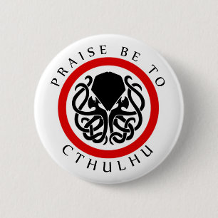 Prijs BE naar Cthulhu Ronde Button 5,7 Cm