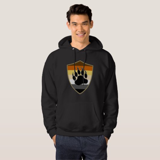 PRIJS BEER PRIJS BEER PAW SHIELD HOODIE (Voorkant volledig)