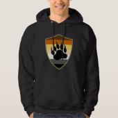 PRIJS BEER PRIJS BEER PAW SHIELD HOODIE (Voorkant)