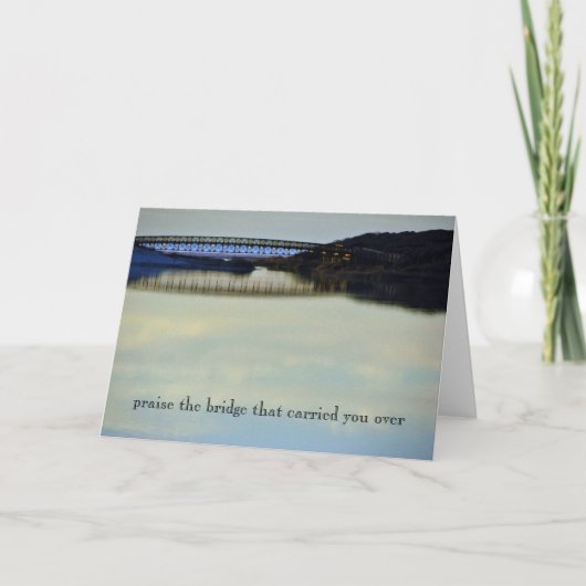 Prijs de Brug Kaart (Voorkant)