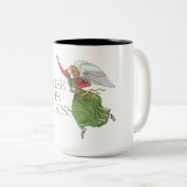 Prijs de Godin! Tweekleurige Koffiemok (Voorkant rechts)