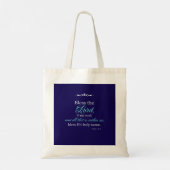 Prijs De Heer Christelijke Boodschappentas Tote Bag (Achterkant)