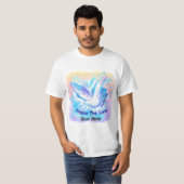 Prijs de Heer Duif Christelijk  T-shirt (Voorkant volledig)