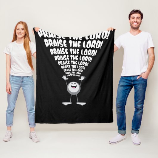 Prijs De Heer Emoji Fleece Deken (In situ)