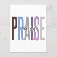 Prijs de Heer, geloof in God, vertrouw op Jezus, r