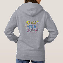 Prijs de Heer Geloof Quote met kleurrijke tekst