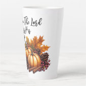 Prijs de Heer Latte Mok (Voorkant)