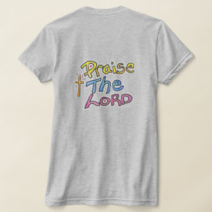 ‘Prijs de Heer’ met Christelijke dames T-shirt