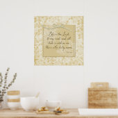 Prijs de Heer, mijn ziel Poster (Keuken)