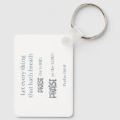 Prijs de HEER Sleutelhanger (Achterkant)