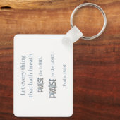 Prijs de HEER Sleutelhanger (Achterkant)
