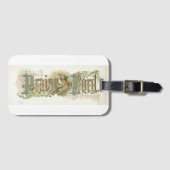 Prijs De Heer Vintage Christelijke Kunst Bagagelabel (Voorkant (horizontaal))