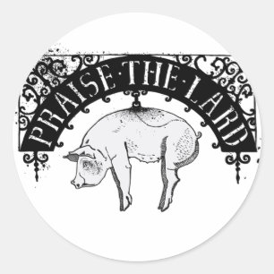 Prijs de Reuzel Grappige Varkens BBQ Vinyl Sticker