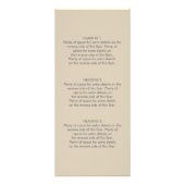 PRIJS DIENSTEN VERLOSKUNDIGE zwangere buik silhoue Reclamekaart (Achterkant)