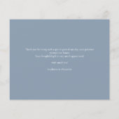 Prijs eenvoudig droog blauw landschap Hartelijk da (Achterkant)