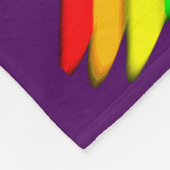 PRIJS GOD GEPERSONALISEERDE BALLERINA FLEECE DEKEN (Hoek)