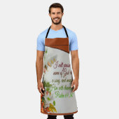 Prijs hem met Thanksgiving Schort (Gedragen)
