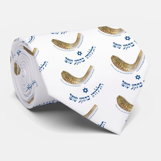 Prijs hem op met de ontploffing van de hoorn - de  stropdas (Opgerold)