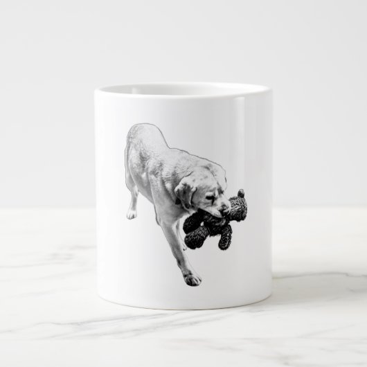 Prijs in beweging grote koffiekop (Voorkant)