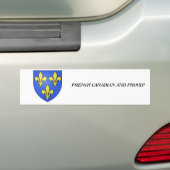 PRIJS IN HET FRANSE ERFGOED BUMPERSTICKER (Op auto)