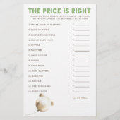 Prijs is de juiste Baby shower (Voorkant)