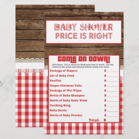 Prijs is juist - Rood Baby Q (Voorkant / Achterkant)