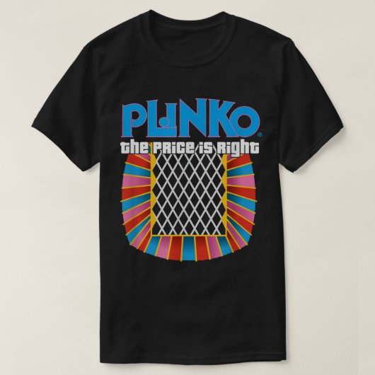 Prijs is Juiste Plinko T-shirt (Design voorkant)