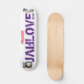 PRIJS JAH LIEFDE Skateboard, 7¾" Deck Persoonlijk Skateboard (Voorkant)