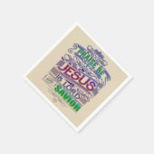 Prijs Jesus Party servetten (Hoek)