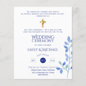 Prijs katholieke Christelijke bruiloft (Voorkant)