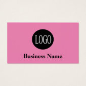 Prijs Label Geen streepjescode Roze Label detailha Visitekaartje (Achterkant)